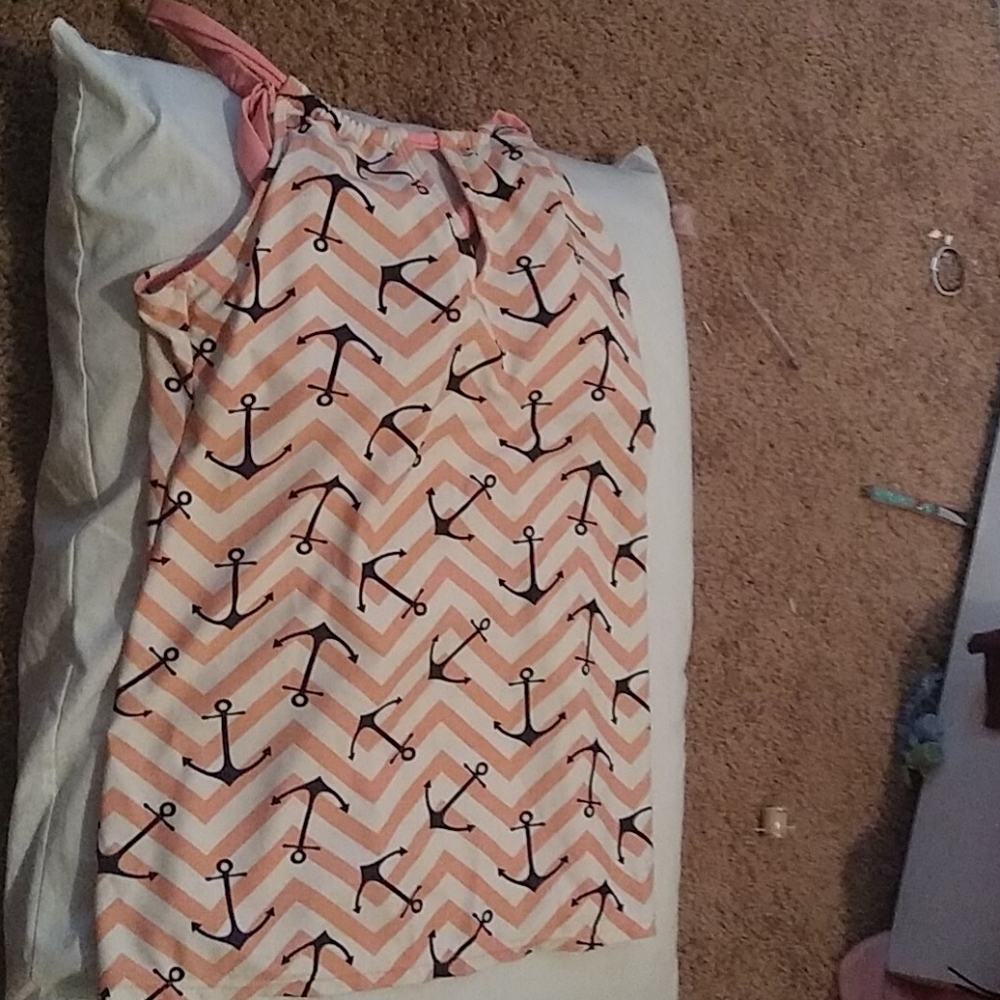 Anchor swim top